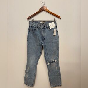 Abercrombie & Fitch Light Blue Straight Leg Jeans